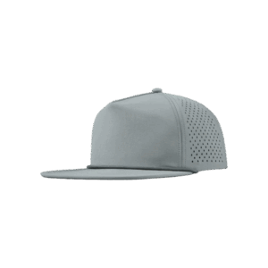 Gray Flat Brim Cap
