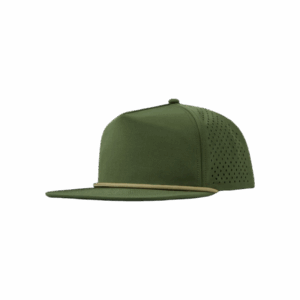 Green Flat Brim Cap